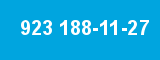 923 188-11-27